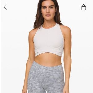 Lululemon always aligned bra light chrome